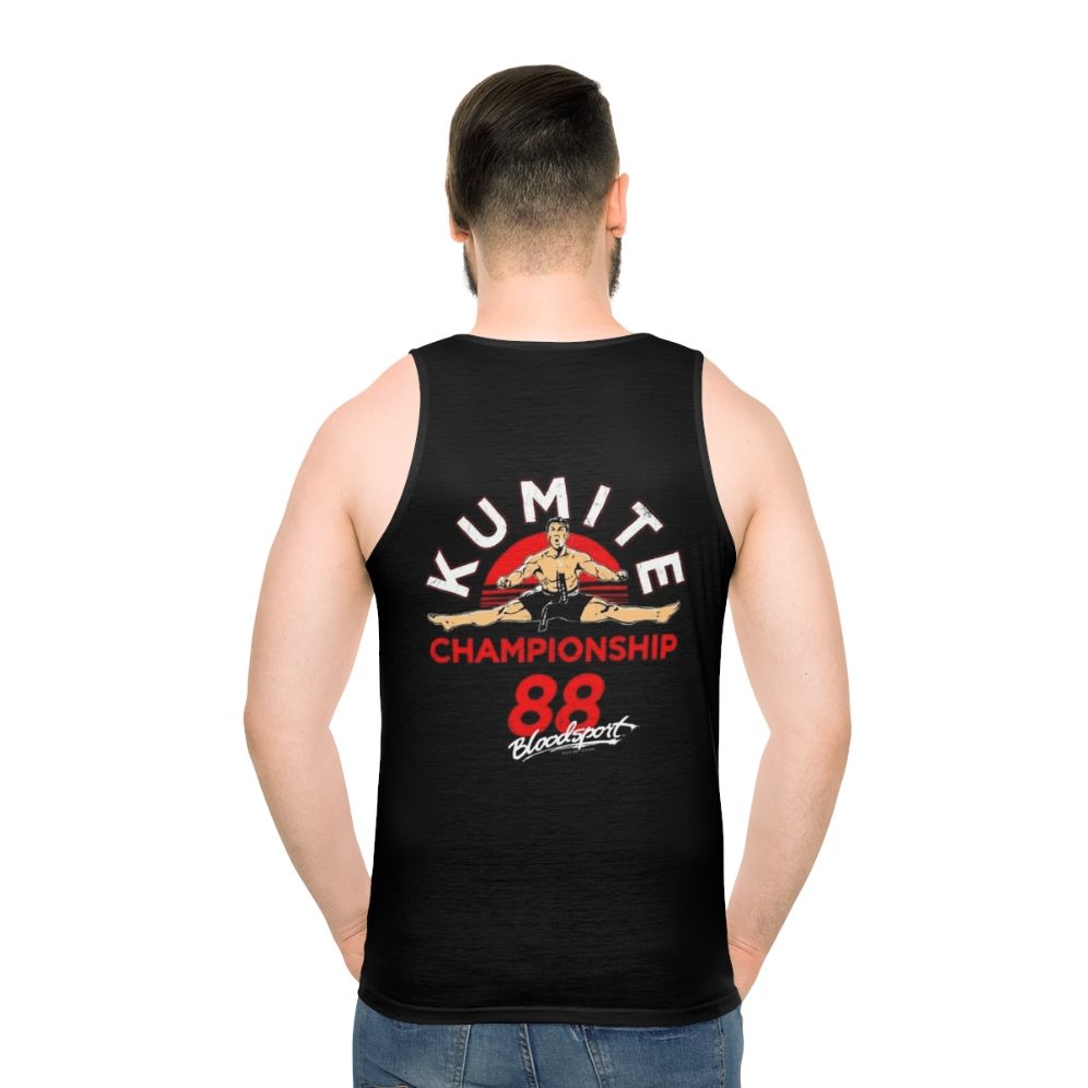 Unisex Kumite Championship 88 Tank Top - men back