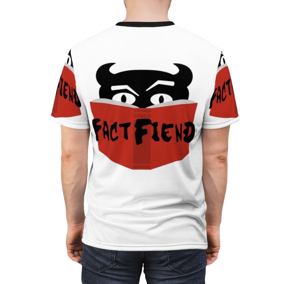 Unofficial Fact Fiend Logo T-Shirt design by unknown artist - men back