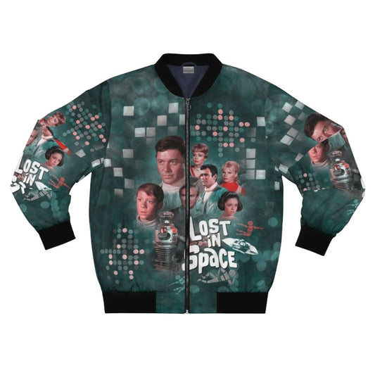 Lost in Space Retro Sci-Fi Bomber Jacket with Classic Design