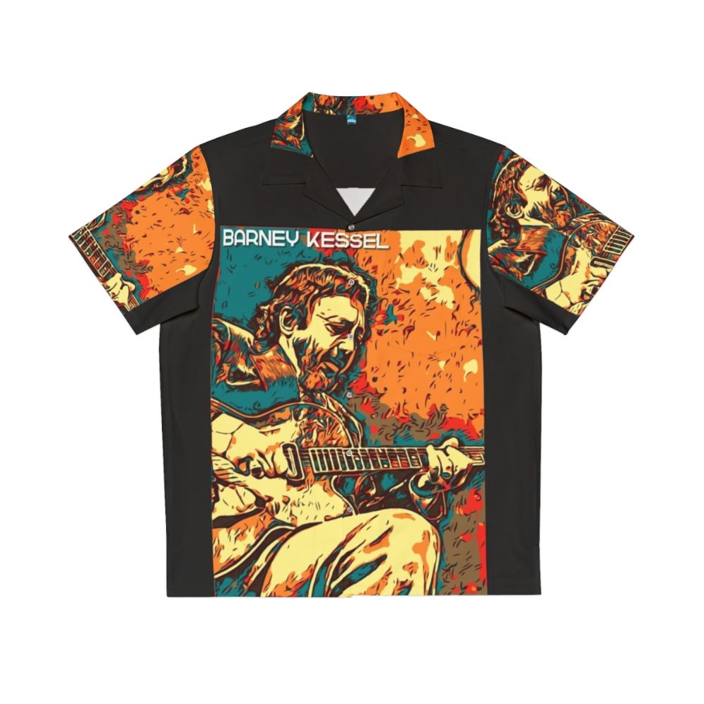 Barney Kessel inspired Hawaiian shirt for jazz musicians