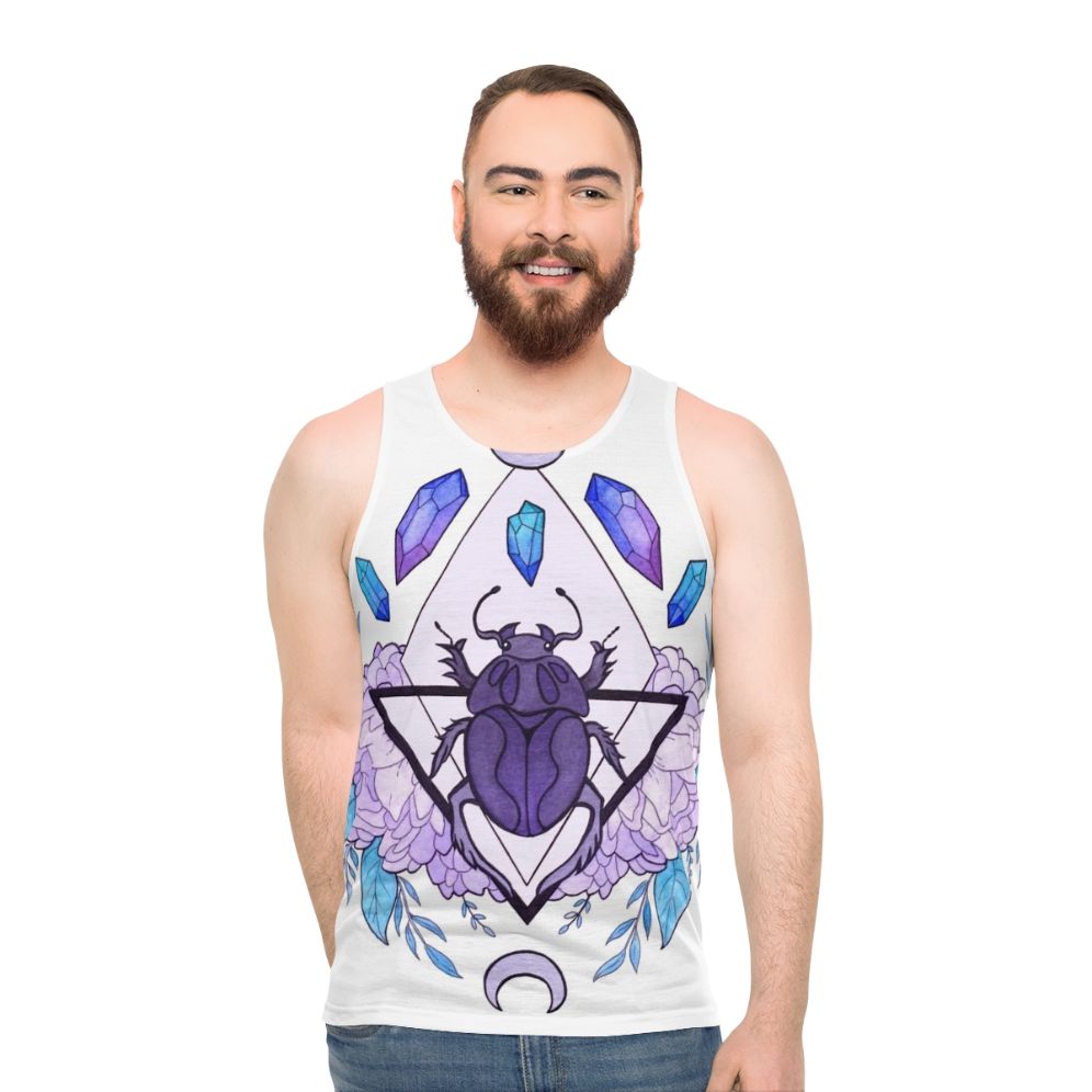 Scarab Queen Unisex Tank Top - men