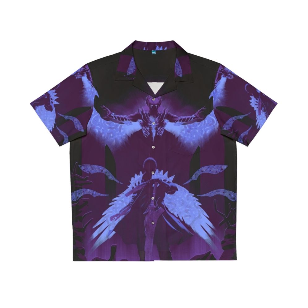 Violet Hunter Hawaiian Shirt featuring Devil May Cry characters