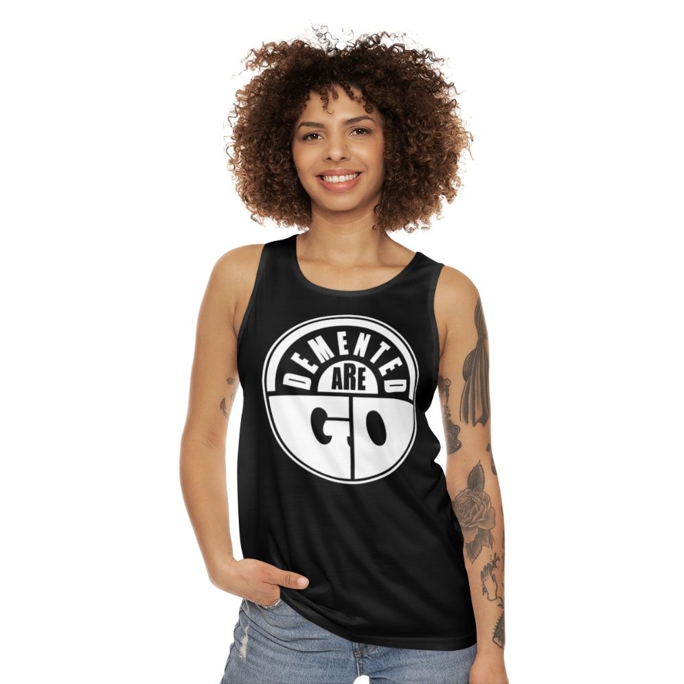 Demented Are Go Psychobilly Unisex Tank Top - women