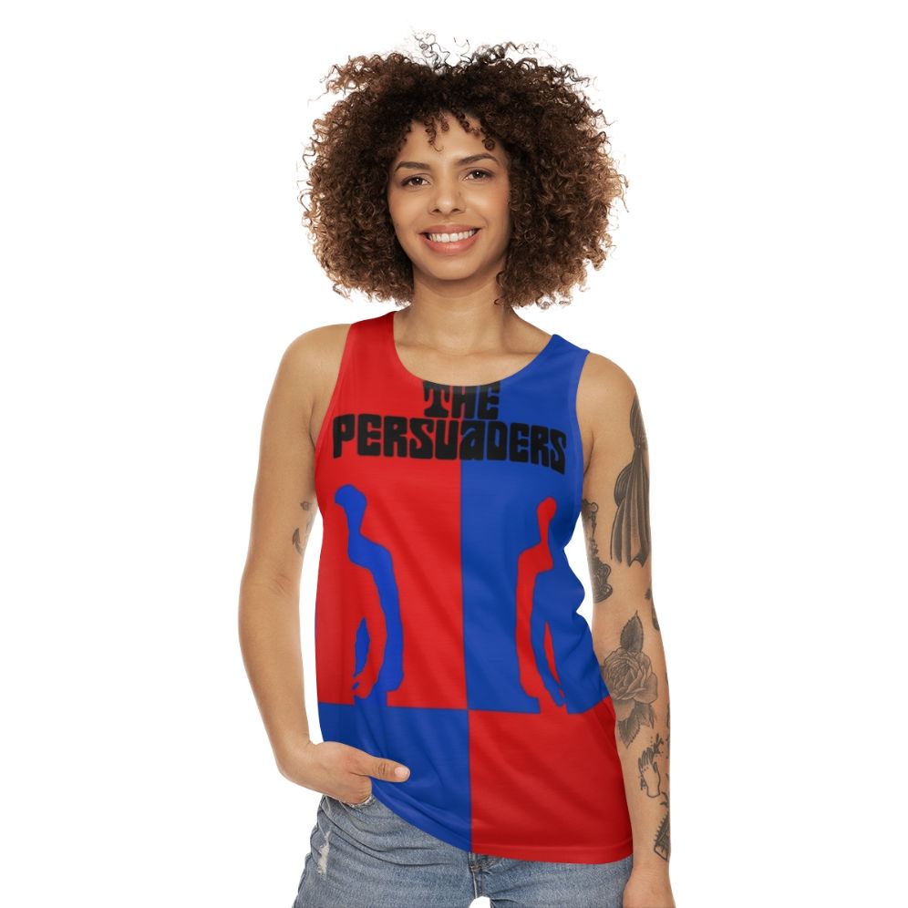 Persuaders Unisex Graphic Tank Top - women