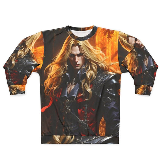 Alucard the Vampire Warrior Castlevania Netflix Sweatshirt