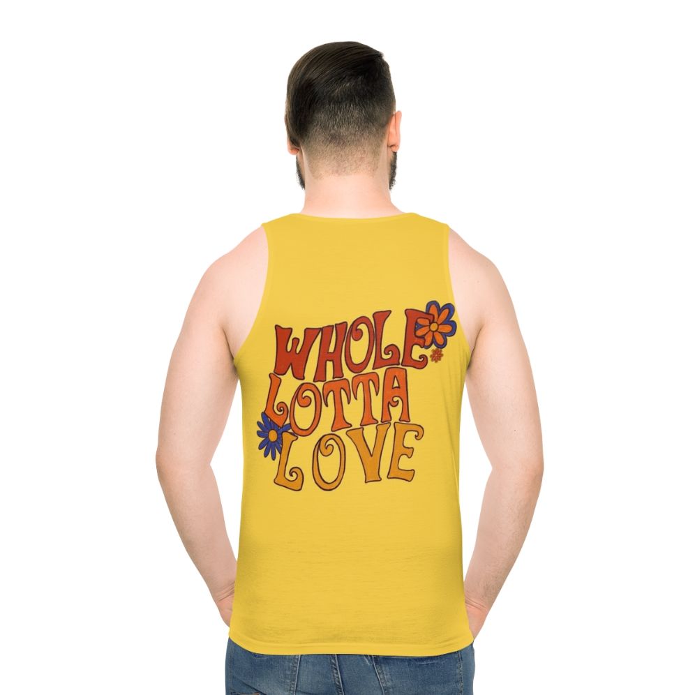 Whole Lotta Love Led Zeppelin Unisex Tank Top - men back