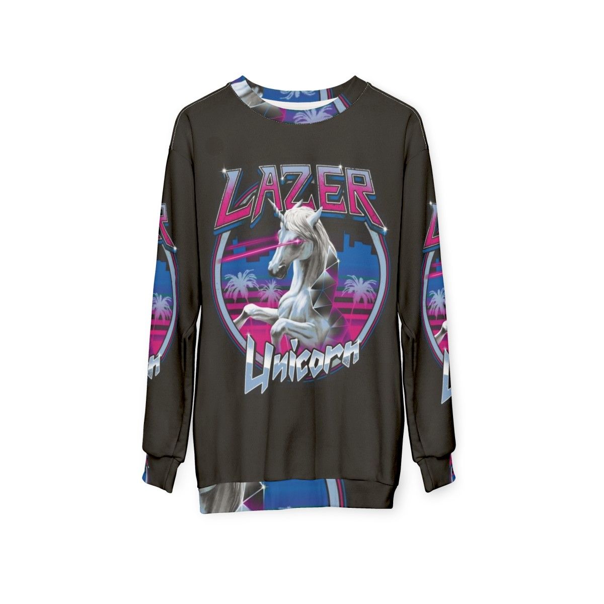 Lazer Unicorn Sweatshirt - hanging