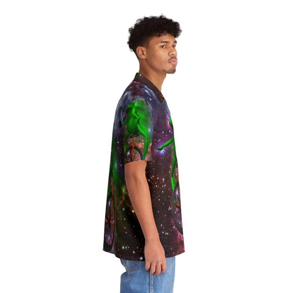 Dat Boi Meme Hawaiian Shirt with Outer Space Design - People Pight