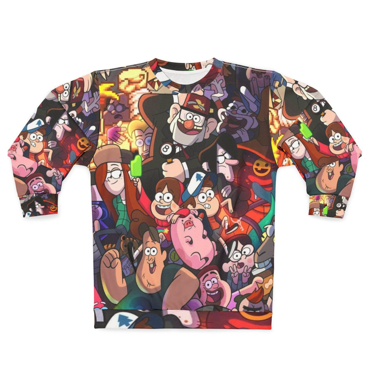 Gravity Falls cartoon sweatshirt