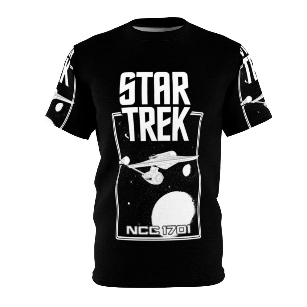 Retro Star Trek Enterprise NCC-1701 Sci-Fi T-Shirt