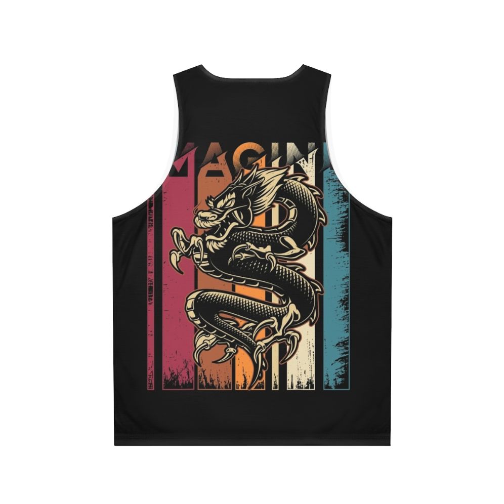 Imagine Dragons Vintage Dragon Graphic Tank Top - Back