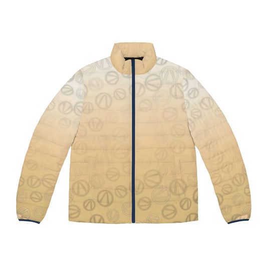 Borderlands Vault Symbol Pattern Puffer Jacket