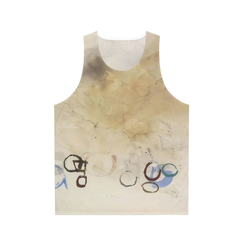 Avant garde minimalist unisex tank top with John Cage inspired design