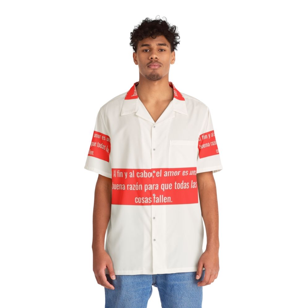 Money Heist Tokyo Quote Hawaiian Shirt - People Front