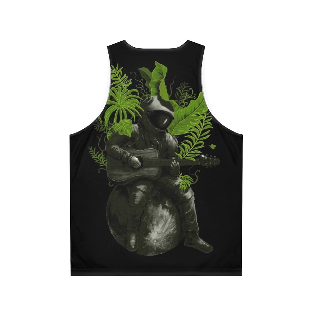 Cosmic Astropical Strum Unisex Tank Top - Back