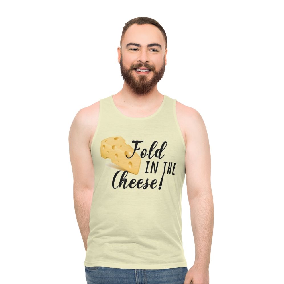 Fold In The Cheese Unisex Tank Top - Schitt's Creek Inspired - men