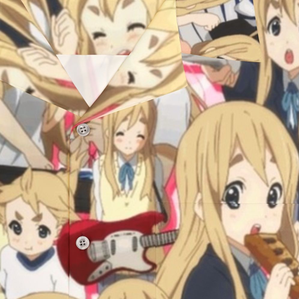 K-On! Mugi Hawaiian Shirt - Detail