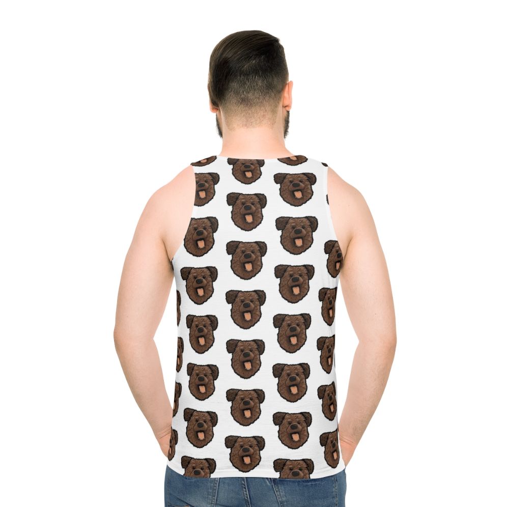 Hacker T Dog from CBBC Unisex Tank Top - men back