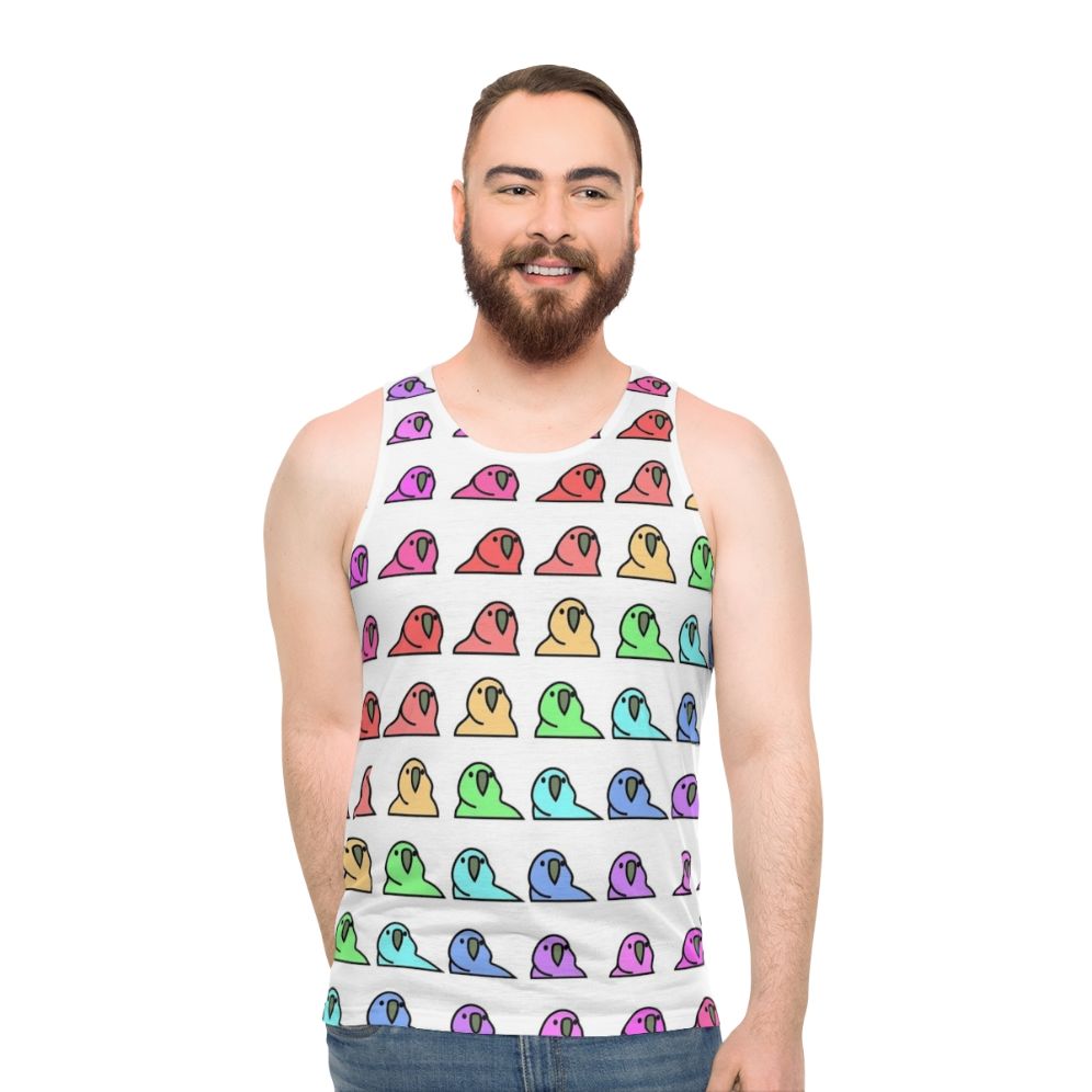 Partyparrot Conga Party Unisex Tank Top - men