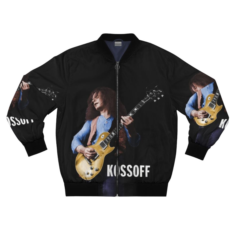 Vintage Paul Kossoff bomber jacket with classic 70s rock style and design