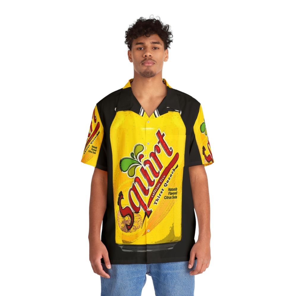 Retro Squirt Soda Hawaiian Shirt - People Front