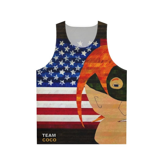 Conan O'Brien Superhero Unisex Tank Top