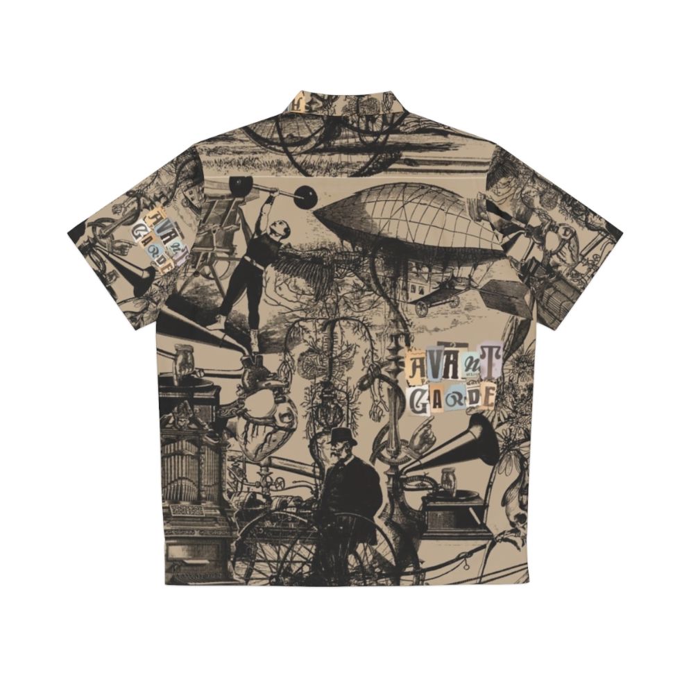 Avant Garde Music Hawaiian Shirt with Surreal Design - Back