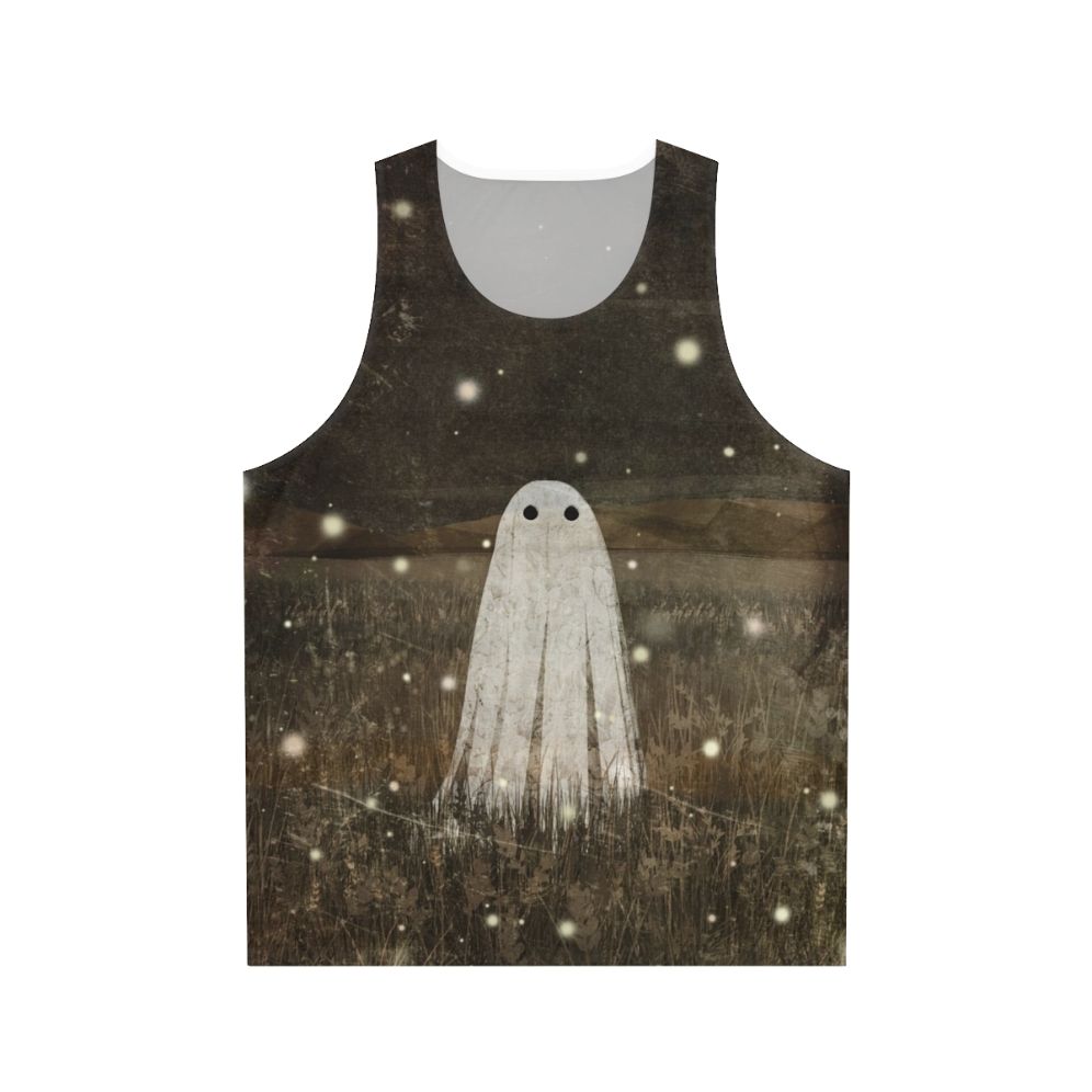 Glowing fireflies unisex tank top