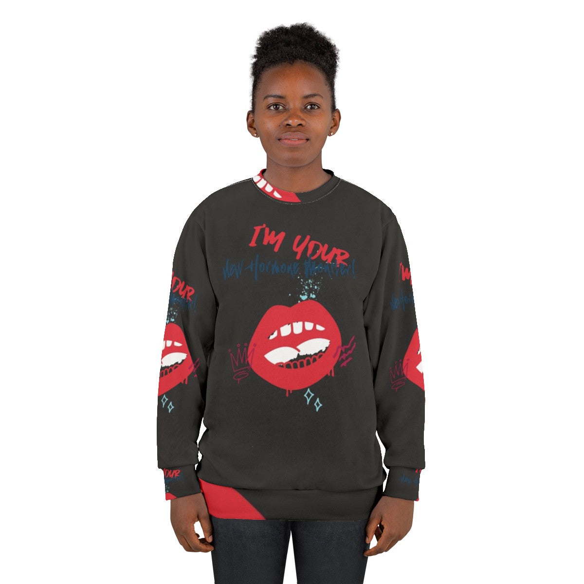 Big Mouth Netflix Sweatshirt featuring the Cartoon Comedy Characters - women