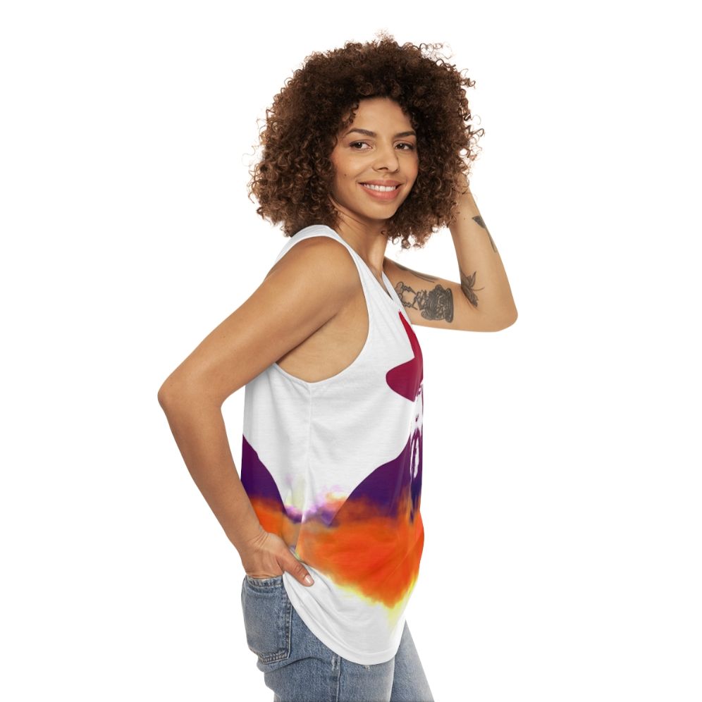 Orson Welles Unisex Tank Top - women side