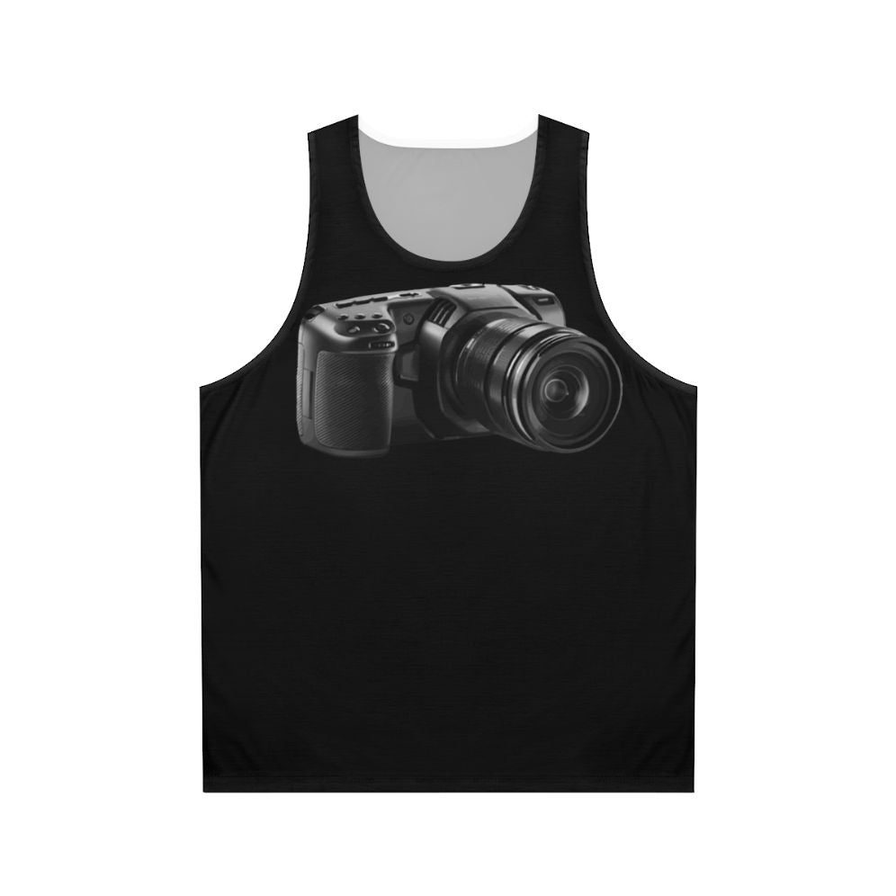 Unisex BMPCC4K Blackmagic Pocket Cinema Camera Tank Top