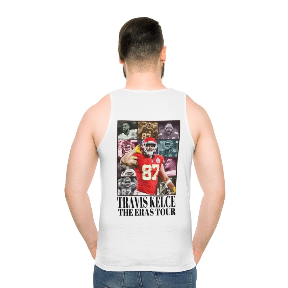 Travis Kelce The Eras Tour Unisex Tank Top - men back