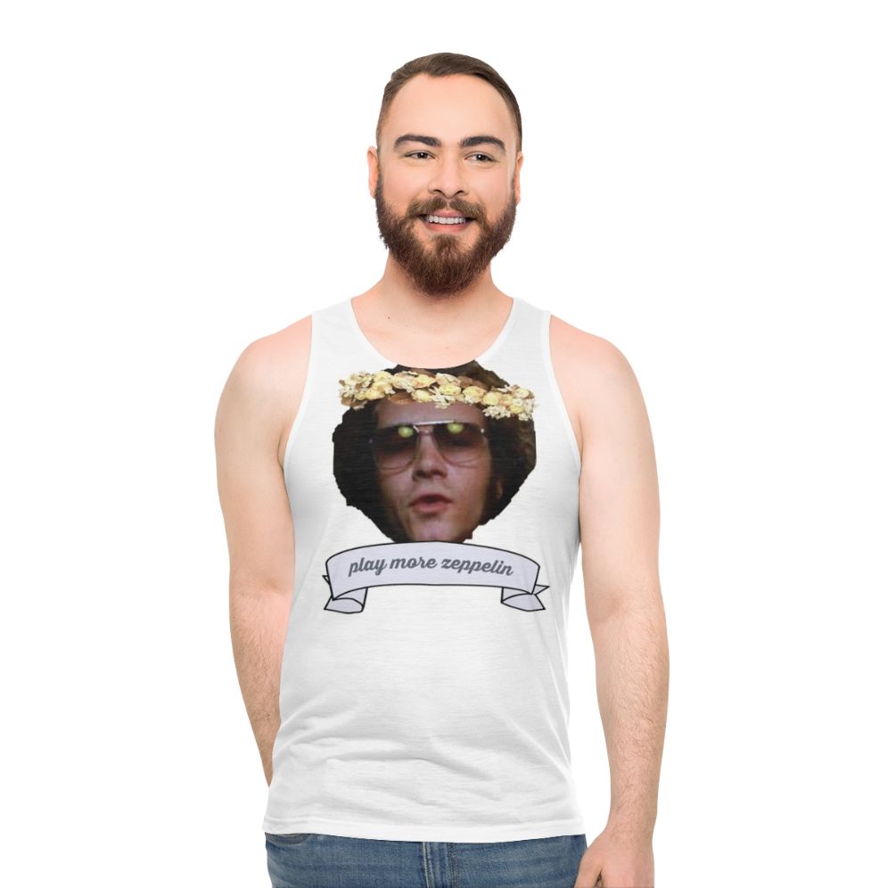 70s Inspired Led Zeppelin Unisex Tank Top - men