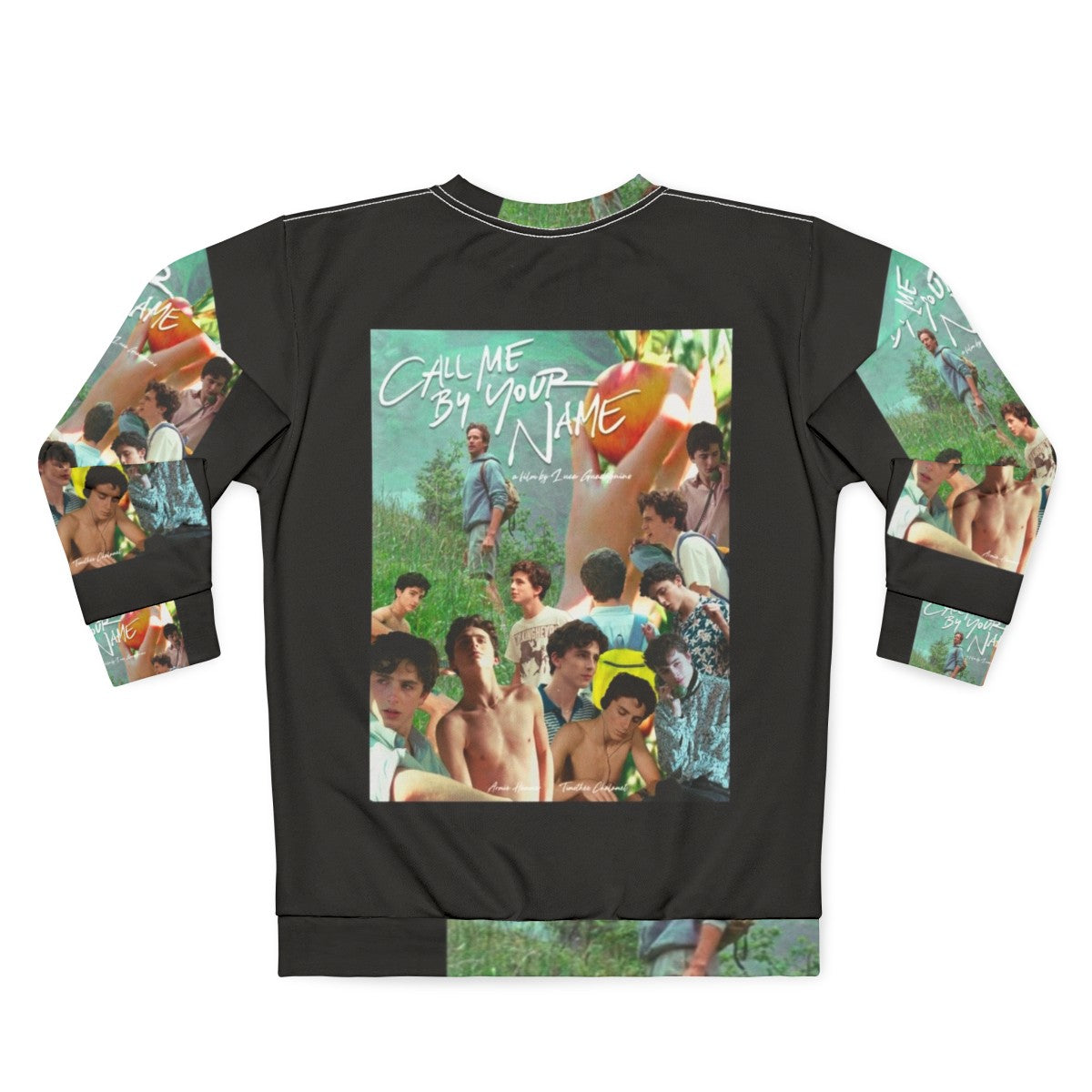 Call Me By Your Name Exclusive Gay Sweatshirt featuring Elio and Oliver - Back