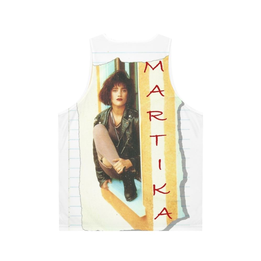 Martika 80s Pop Icon Unisex Tank Top - Back