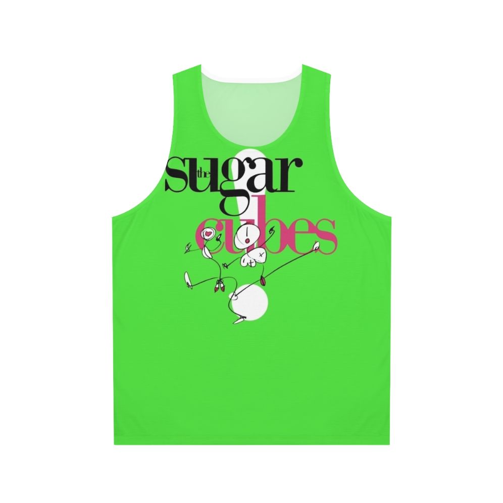 Sugarcubes Unisex Tank Top featuring Bjork's iconic alternative music style