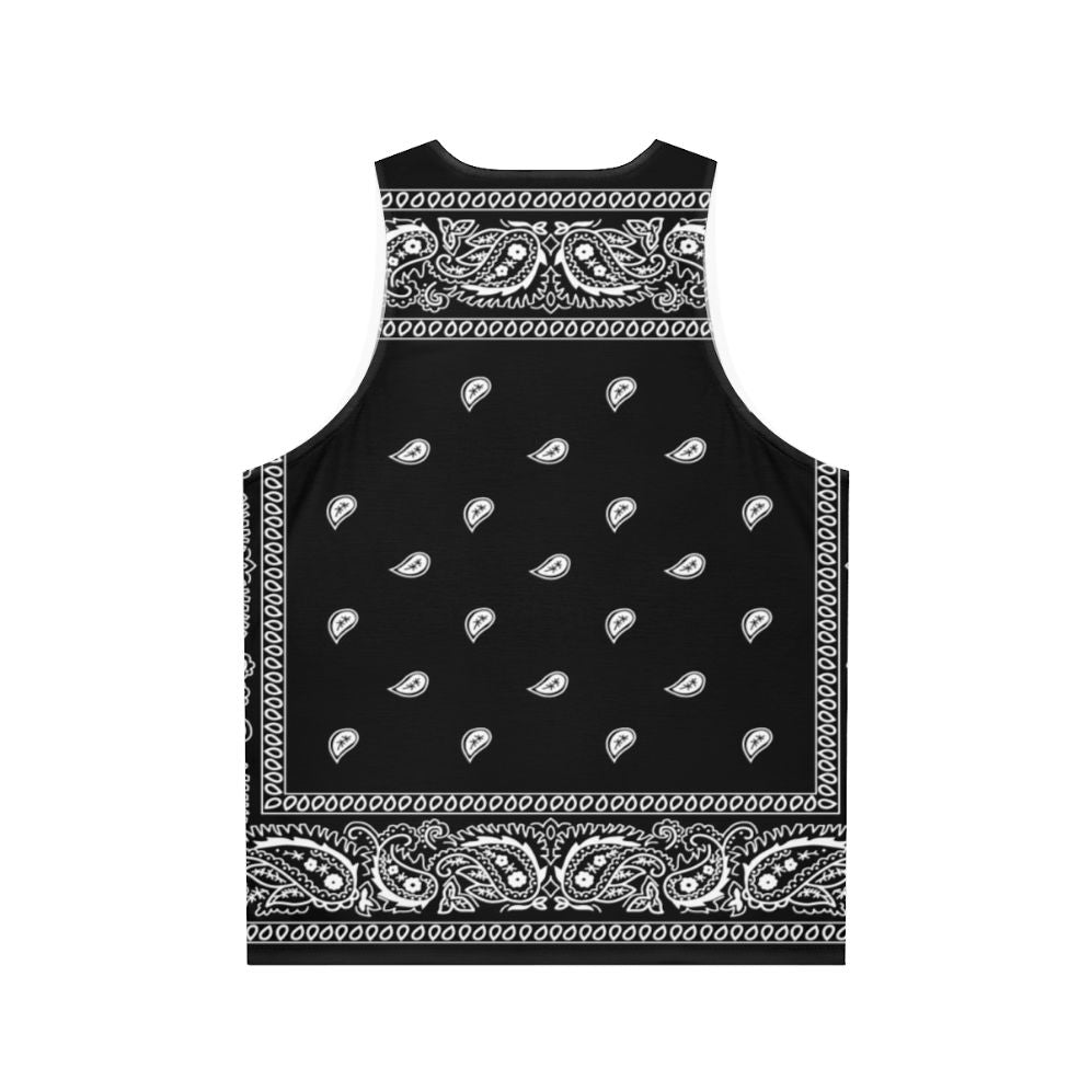 Bandana unisex tank top - Back