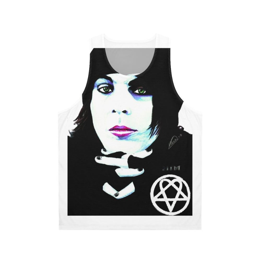 Him Ville Valo Portrait Unisex Tank Top