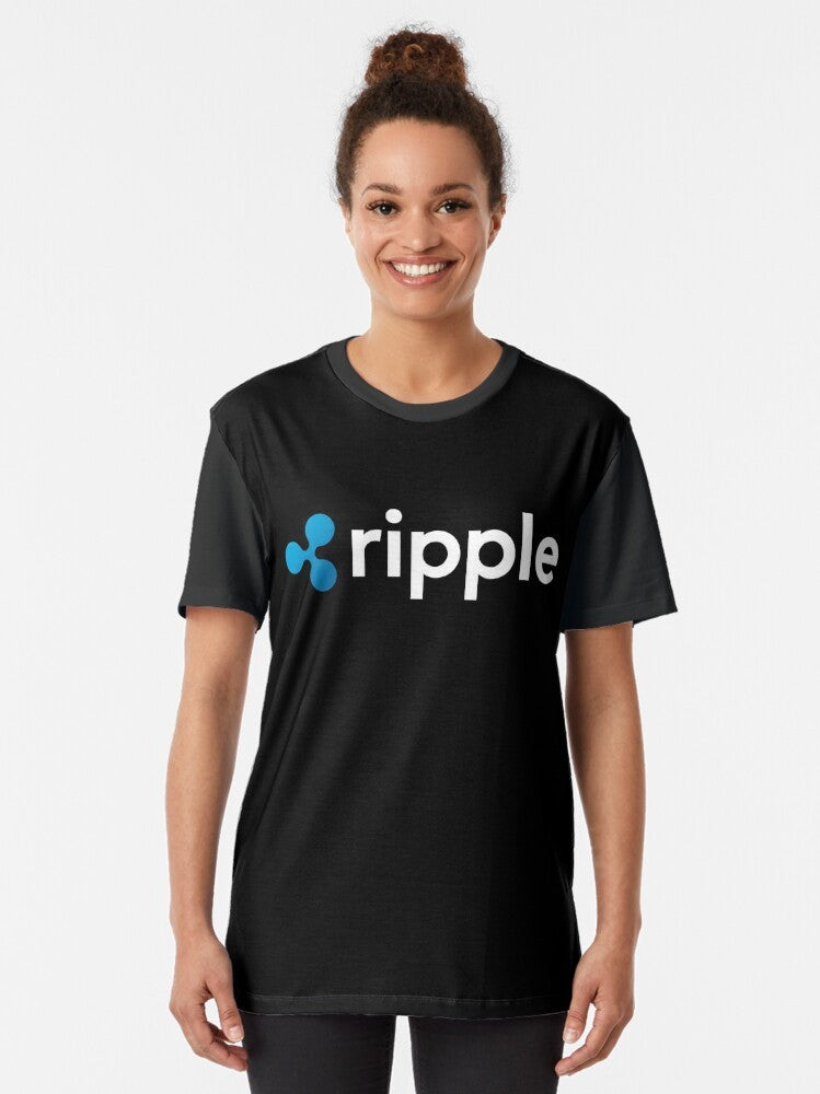 Ripple (XRP) Cryptocurrency Graphic T-Shirt - Women