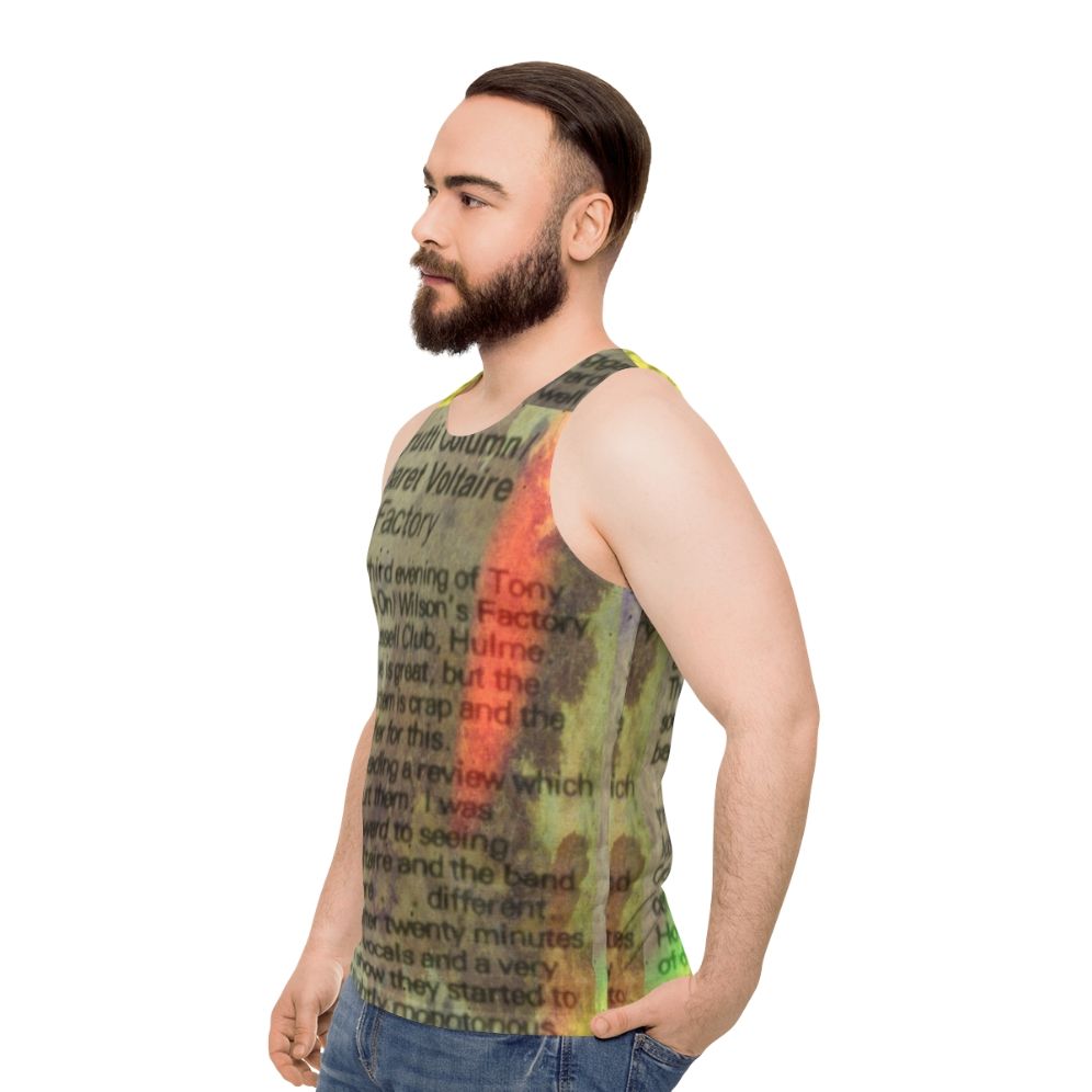 The Durutti Column Unisex Tank Top - men side