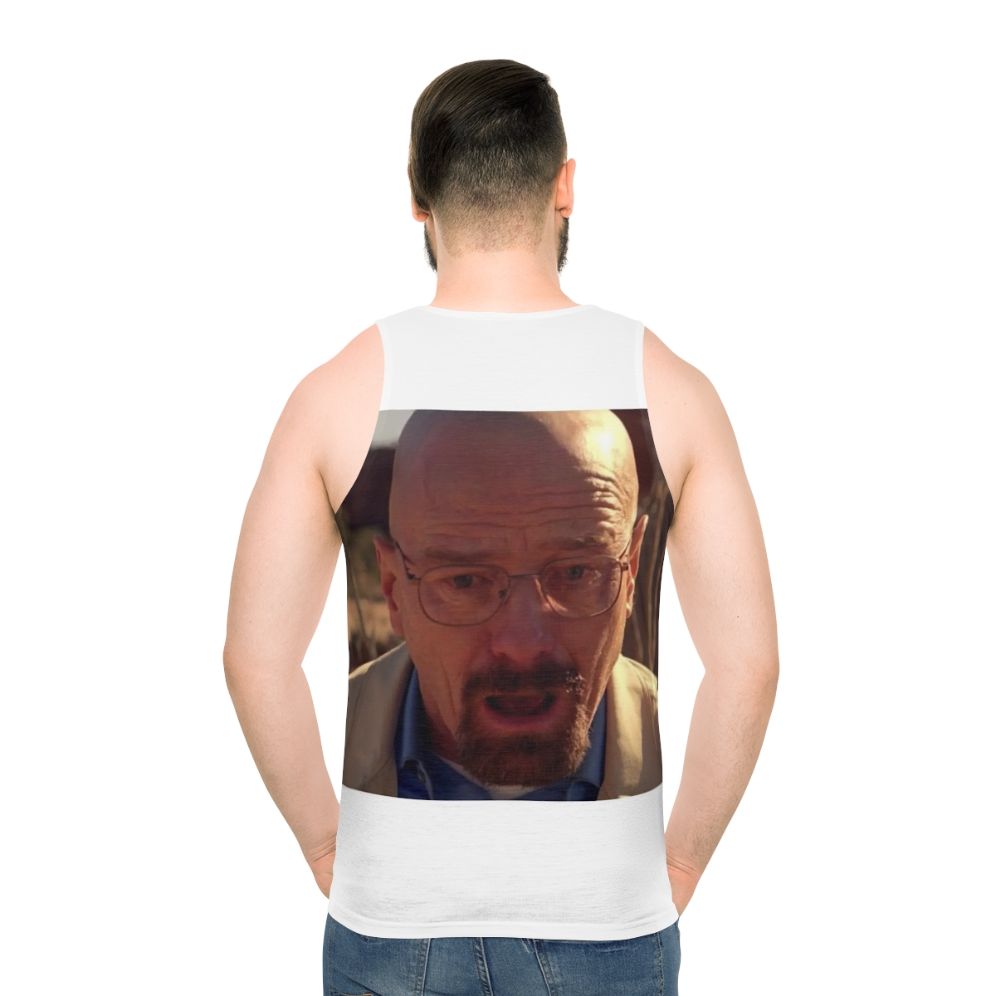 Walter White Meme Unisex Tank Top - men back