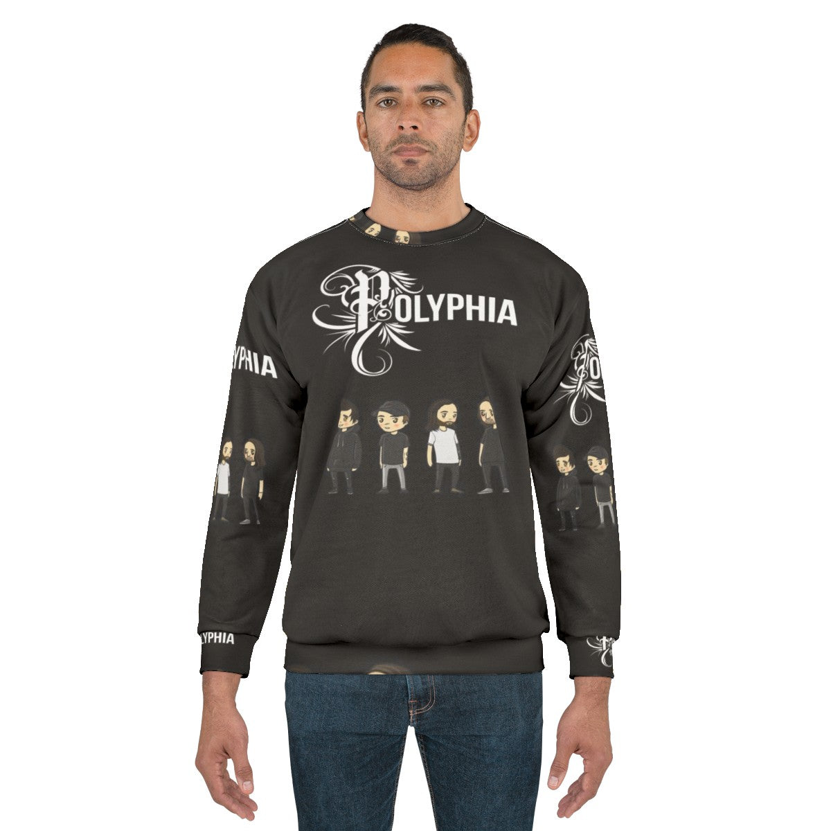 Polyphia Band Graphic Design Sweatshirt - men