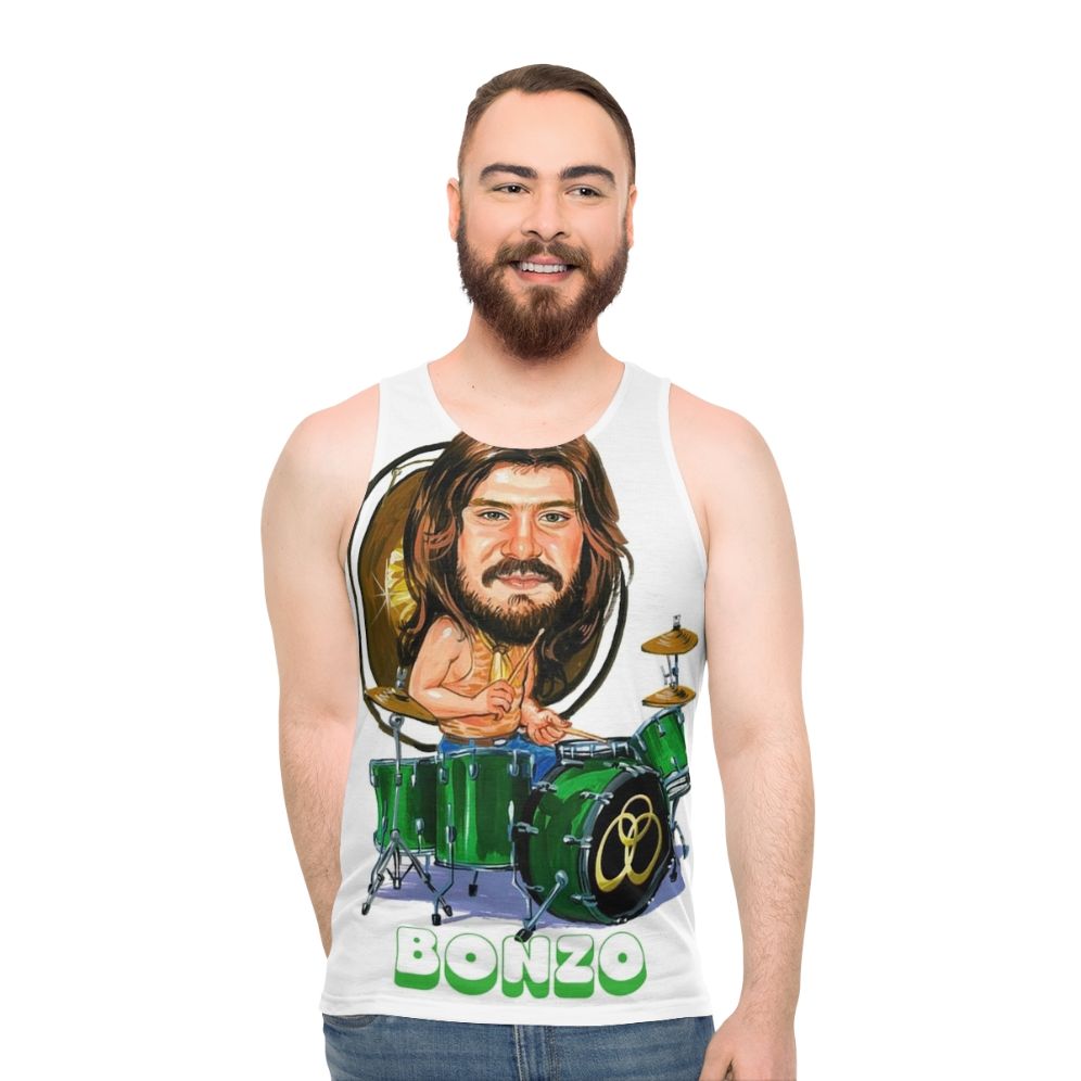 Classic Led Zeppelin John Bonham Unisex Tank Top - men