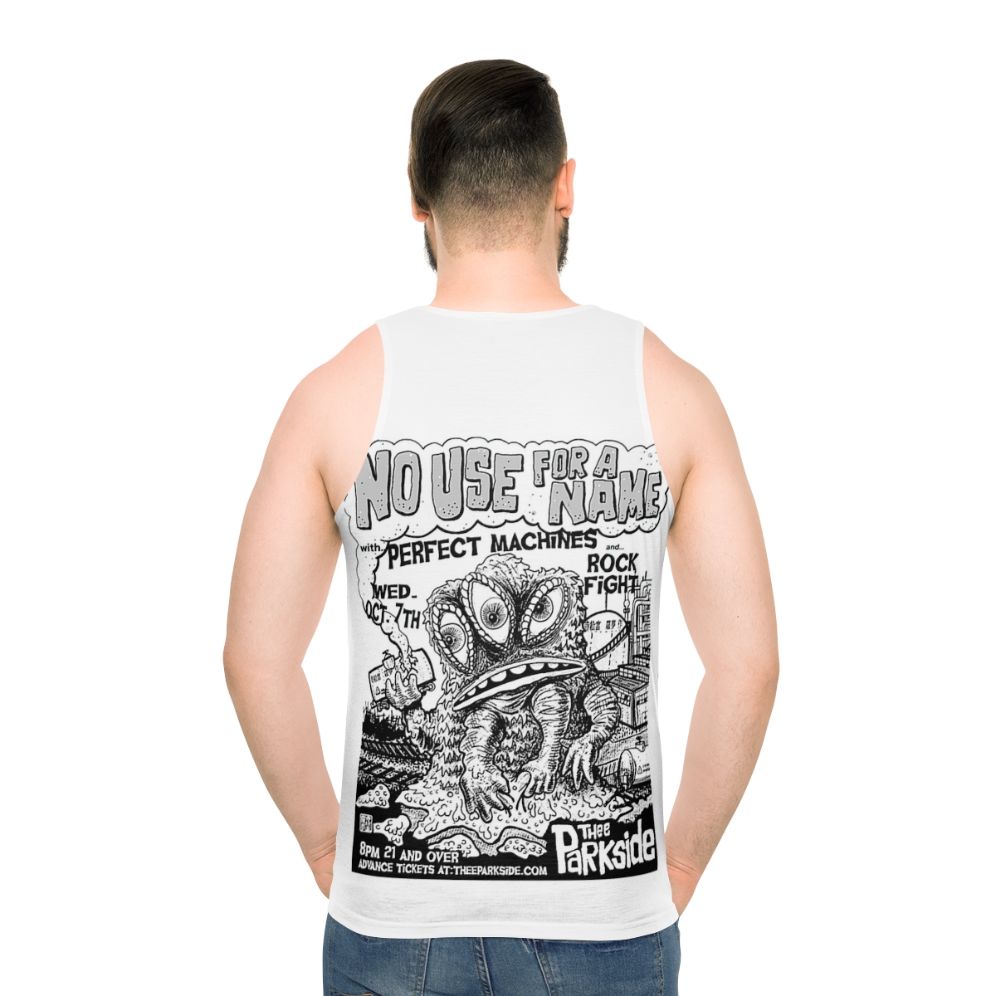 No Use For A Name Punk Rock Unisex Tank Top - men back