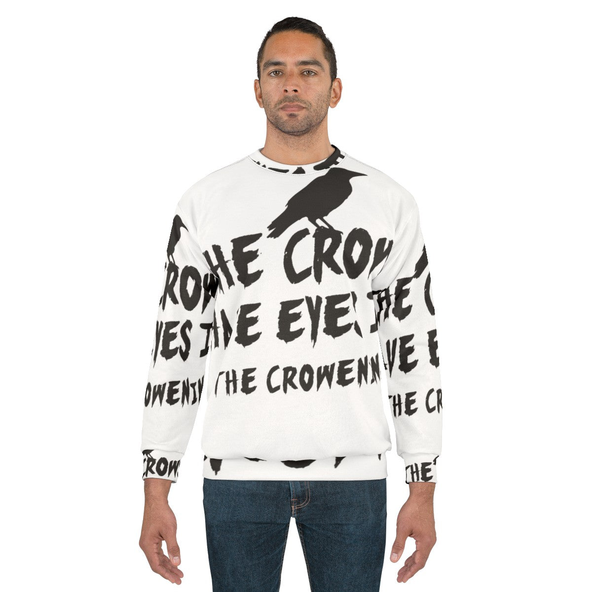 Schitt's Creek 'The Crows Have Eyes III' Black Graphic Sweatshirt - men