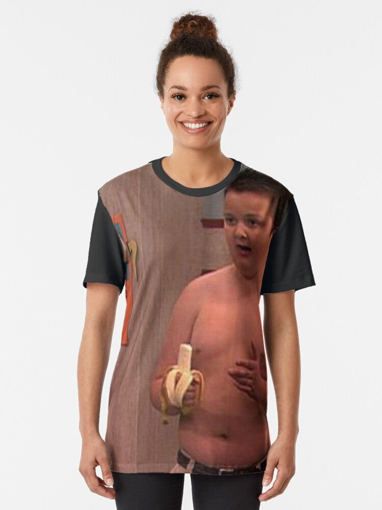 Gibby from iCarly graphic t-shirt design featuring the popular character - Women