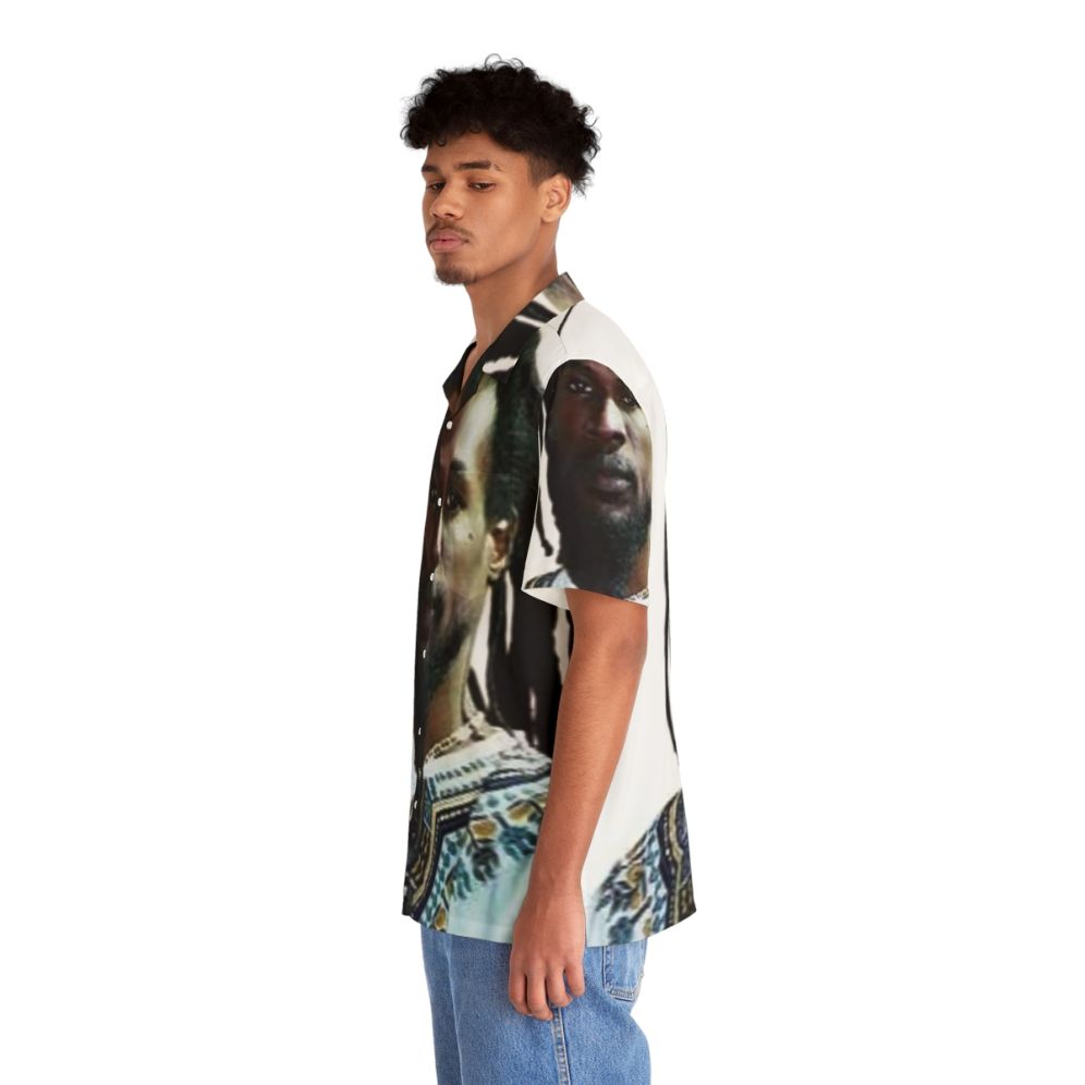 Vaughn Benjamin Midnite Hawaiian Shirt - Reggae Inspired Tropical Vacation Wear - People Left