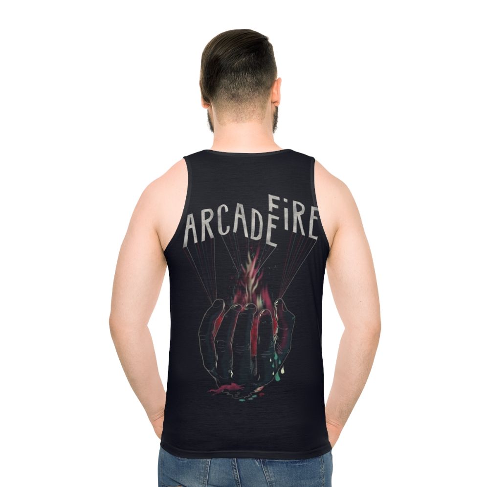 Arcade Fire Unisex Tank Top - men back