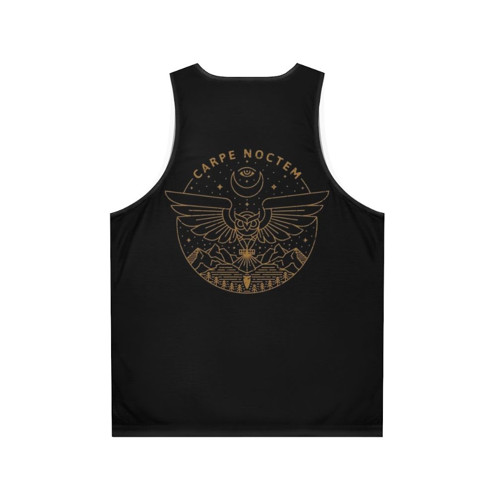 Carpe Noctem Unisex Night Owl Tank Top - Back