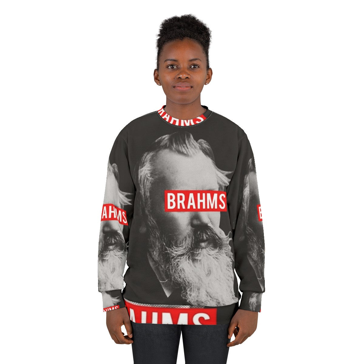 Brahms classical music sweatshirt - women